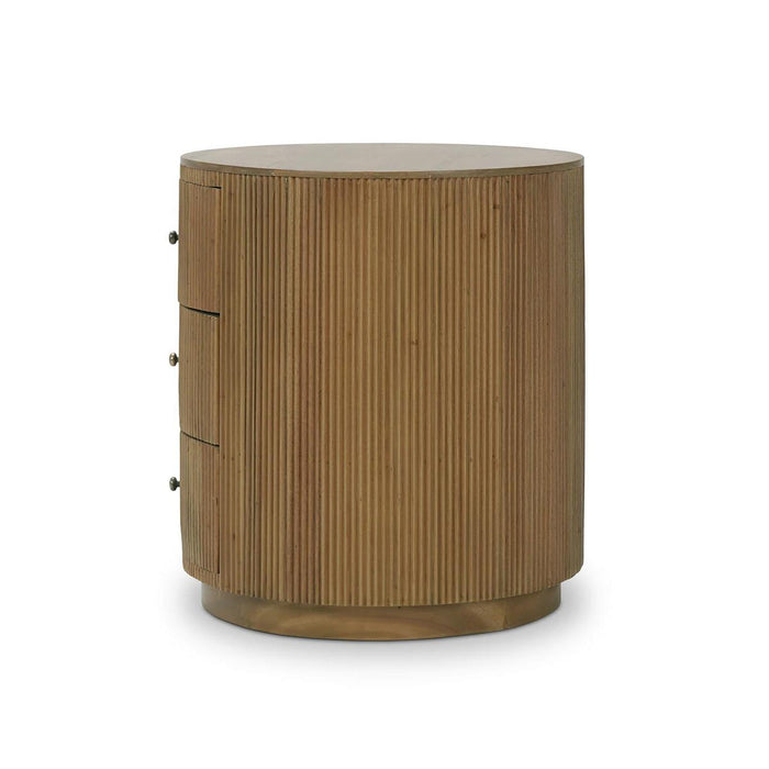 Bramble - Bilbao End Table in Antique French Oak - 76678AFD----- - GreatFurnitureDeal
