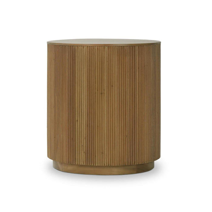 Bramble - Bilbao End Table in Antique French Oak - 76678AFD----- - GreatFurnitureDeal