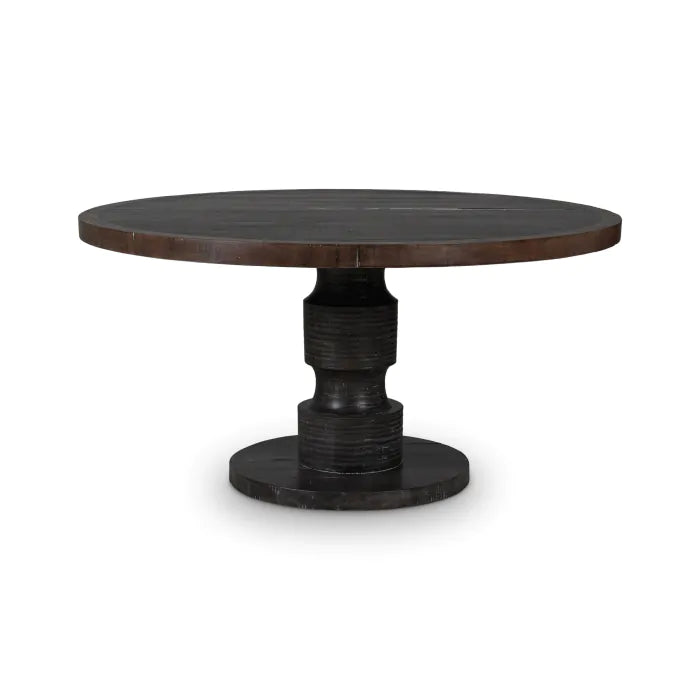 Bramble - Beatnik Round Dining Table 60" in Java Brown - 76680JVN----- - GreatFurnitureDeal