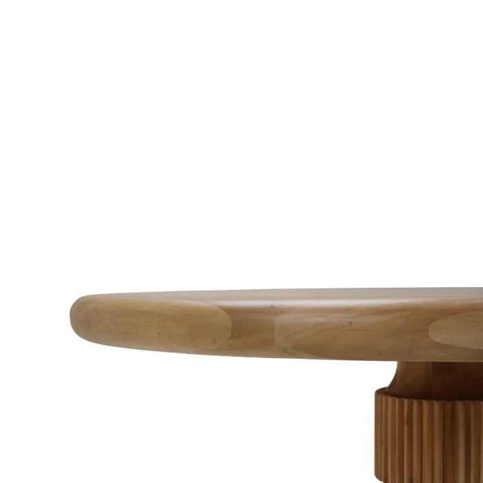 Bramble - Bilbao Round Dining Table 60" in Fruitwood - 76681FRW----- - GreatFurnitureDeal