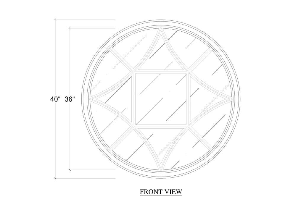 Bramble - Orangery Mirror - BR-76684 - GreatFurnitureDeal