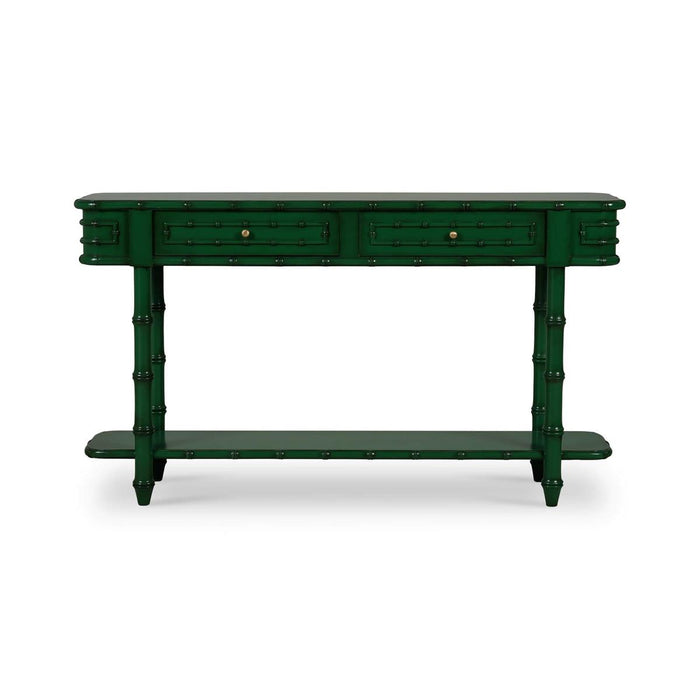 Bramble - Hurlingham Console Table in Jade Green - 76686JGR----- - GreatFurnitureDeal