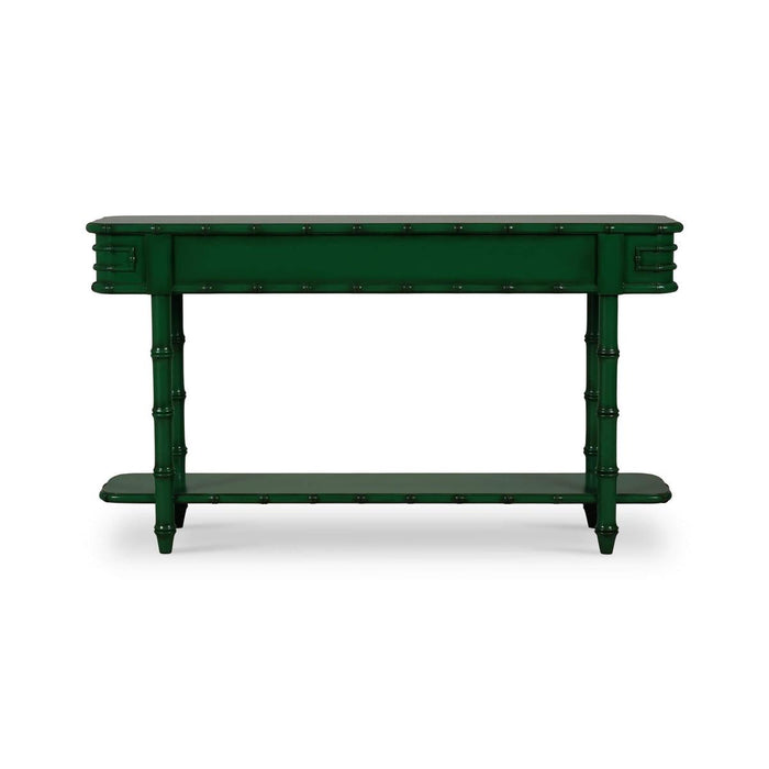 Bramble - Hurlingham Console Table in Jade Green - 76686JGR----- - GreatFurnitureDeal