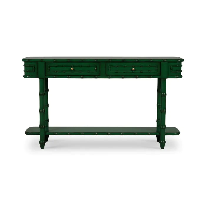 Bramble - Hurlingham Console Table in Jade Green - 76686JGR----- - GreatFurnitureDeal