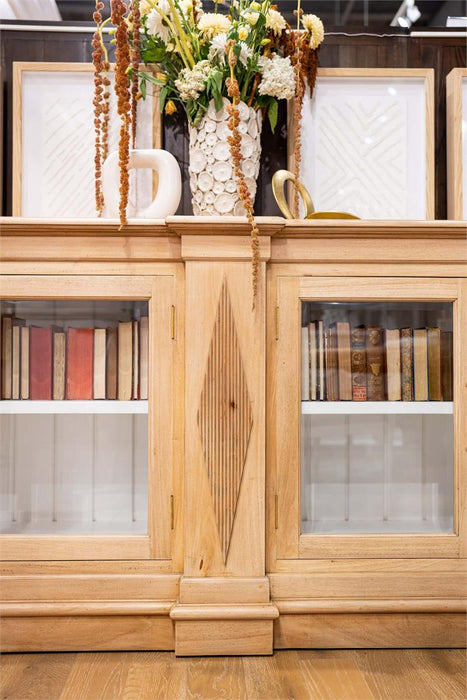 Bramble - Narbonne Sideboard in Fruitwood w/ True White Interior - 76687FRW-TRW---