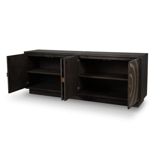 Bramble - Beatnik 4 Door Sideboard in Java Brown - 76688JVN----- - GreatFurnitureDeal