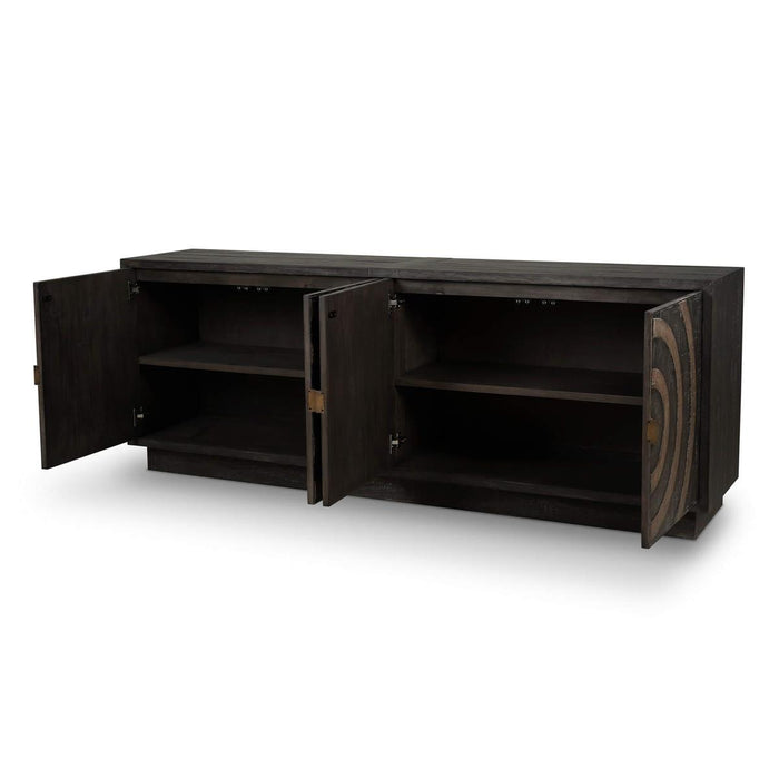 Bramble - Beatnik 4 Door Sideboard in Java Brown - 76688JVN-----