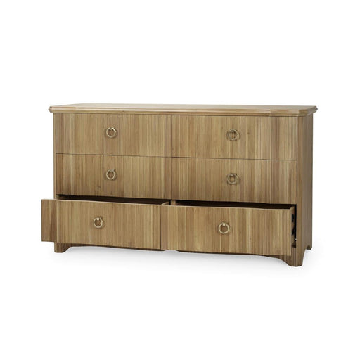 Bramble - Brighton 6 Drawer Dresser in Fruitwood - 76700FRW----- - GreatFurnitureDeal