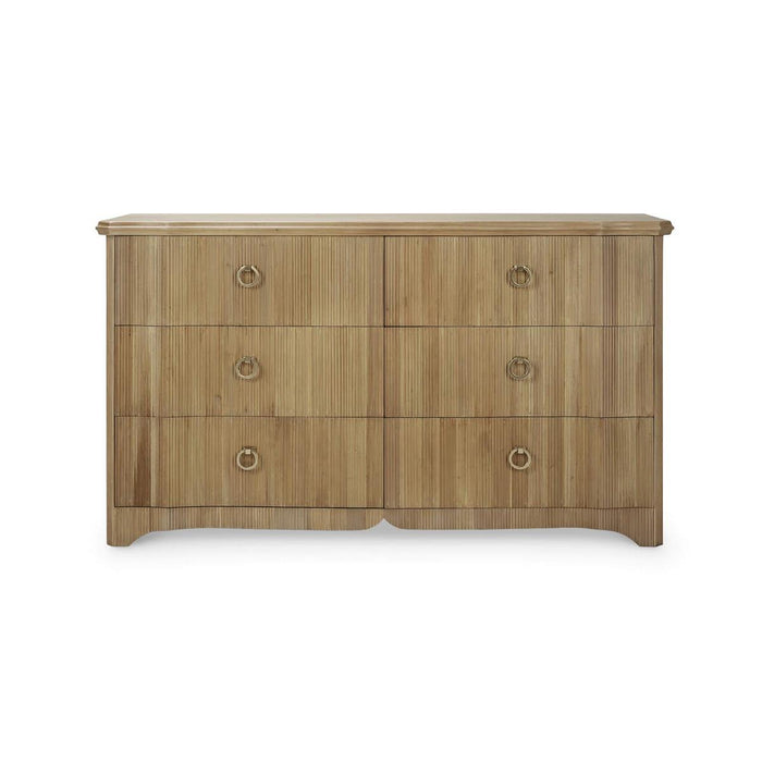 Bramble - Brighton 6 Drawer Dresser in Fruitwood - 76700FRW-----