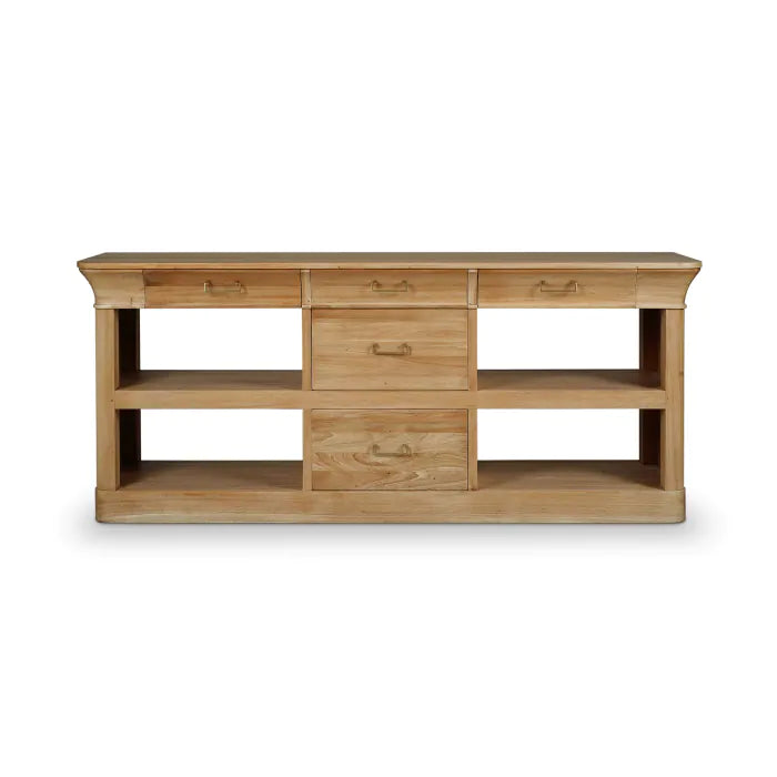 Bramble - Sandhurst Larger Console in Fruitwood - 76702FRW----- - GreatFurnitureDeal