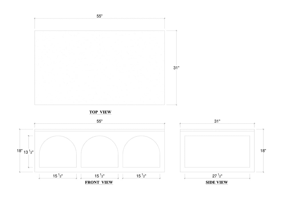 Bramble - Hastings Linen Wrapped Marble Top Coffee Table - BR-76705 - GreatFurnitureDeal