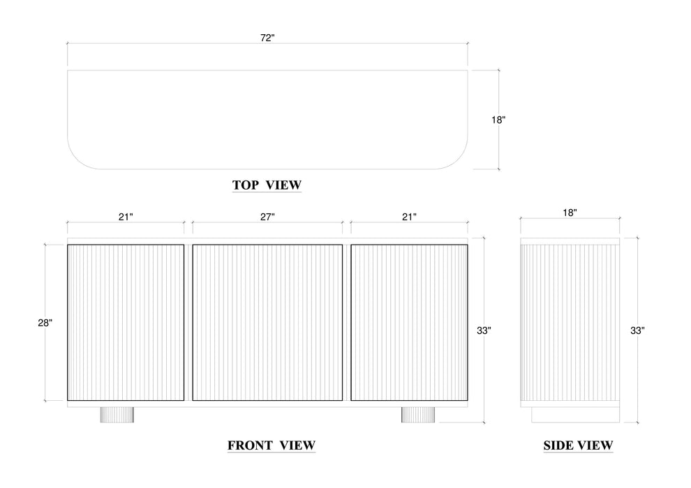 Bramble - Bilbao Sideboard - BR-76706 - GreatFurnitureDeal