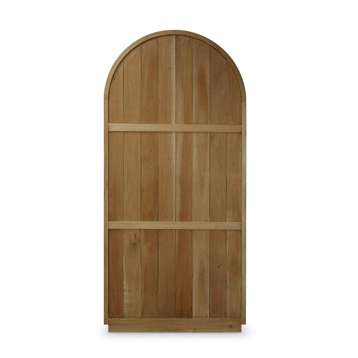 Bramble - Bilbao Bookcase in Antique French Oak w/ True White Interior - 76707AFD-TRW---