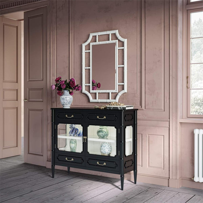 Bramble - Bamboo Mirror in True White - 76708TRW-----