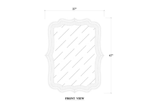 Bramble - Brighton Mirror - BR-76710 - GreatFurnitureDeal