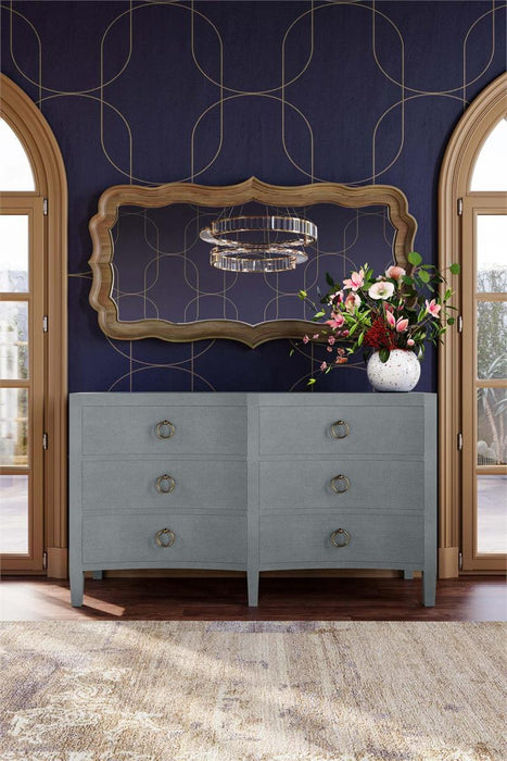 Bramble - Brighton Standing Mirror in Fruitwood - 76711FRW-----