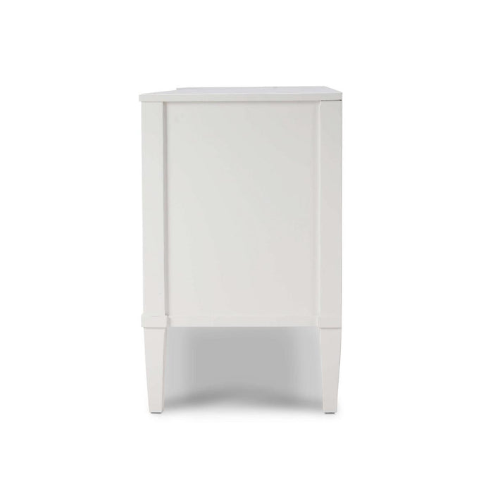 Bramble - Bow 3 Drawer Chest in Architectural White - 76714HRW----LDT