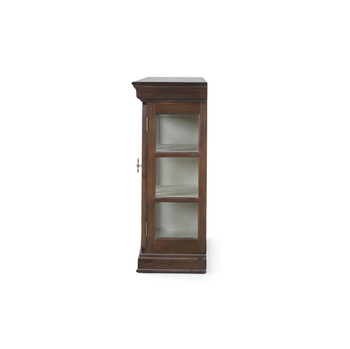 Bramble - Bruges 3 Door Credenza in Walnut w/ Putty Interior - 76716WLT-PUT--NDT