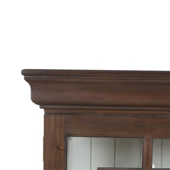 Bramble - Bruges 3 Door Credenza in Walnut w/ Putty Interior - 76716WLT-PUT--NDT