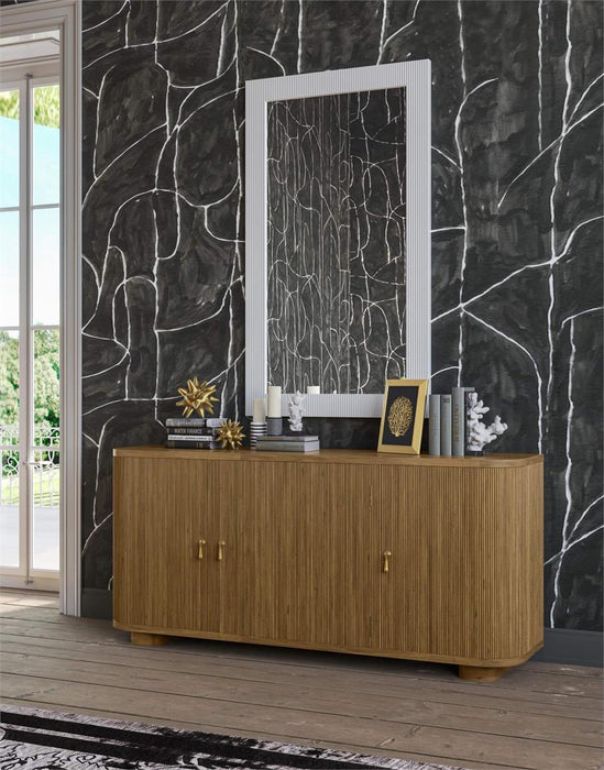 Bramble - Bilbao Mirror in True White - 76718TRW-----