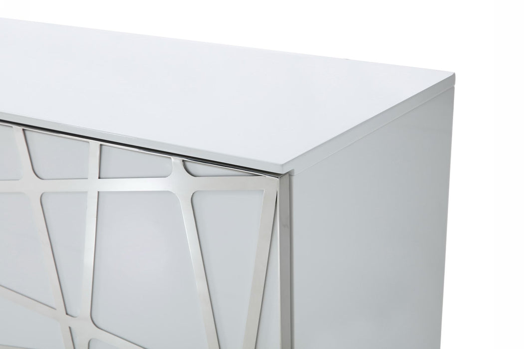 VIG Furniture - Modrest Kilson Modern White Buffet - VGVCG1819-WHT - GreatFurnitureDeal