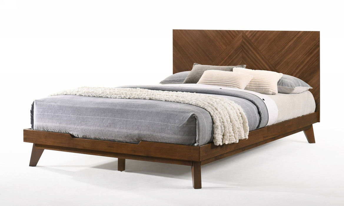 VIG Furniture - Nova Domus Soren Modern Walnut Queen Bed - VGMABR-89-Q - GreatFurnitureDeal