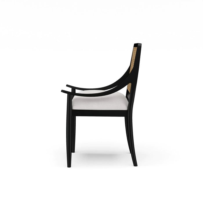 Bramble - Oslo Dining Chair w/ Rattan Back (Set of 2) - BR-76738 - GreatFurnitureDeal