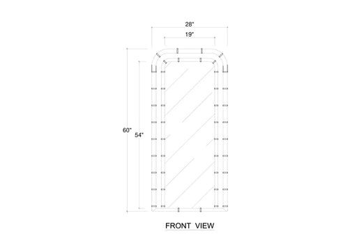Bramble - Chelsea Arched Mirror - BR-76746 - GreatFurnitureDeal