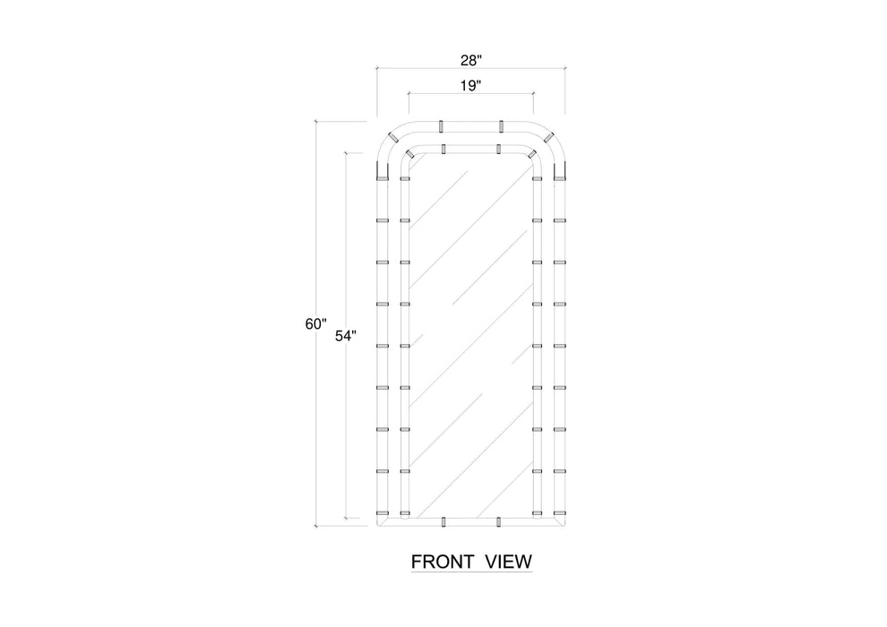 Bramble - Chelsea Arched Mirror - BR-76746 - GreatFurnitureDeal
