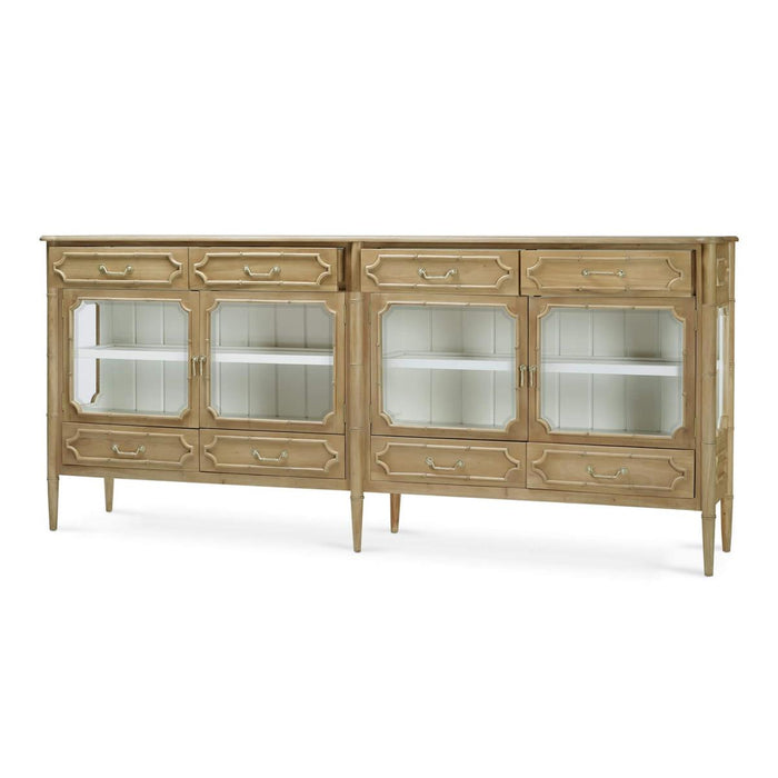 Bramble - Grosvenor Sideboard w/ Drawers in Fruitwood w/ True White Interior - 76747FRW-TRW---