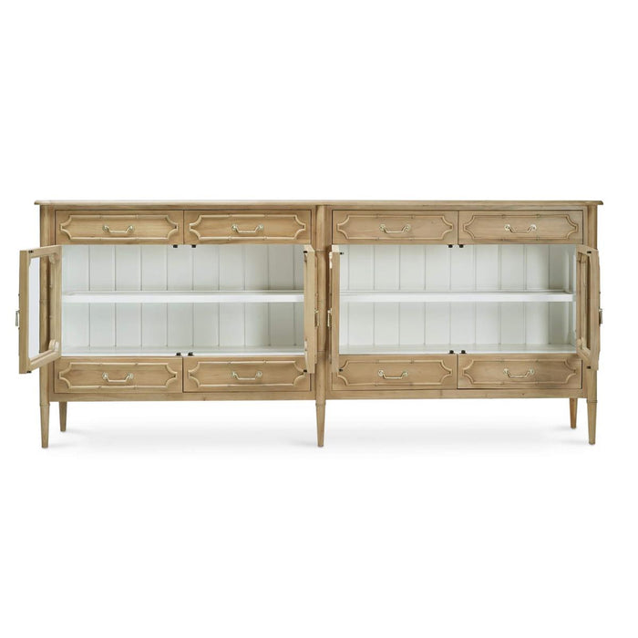 Bramble - Grosvenor Sideboard w/ Drawers in Fruitwood w/ True White Interior - 76747FRW-TRW---