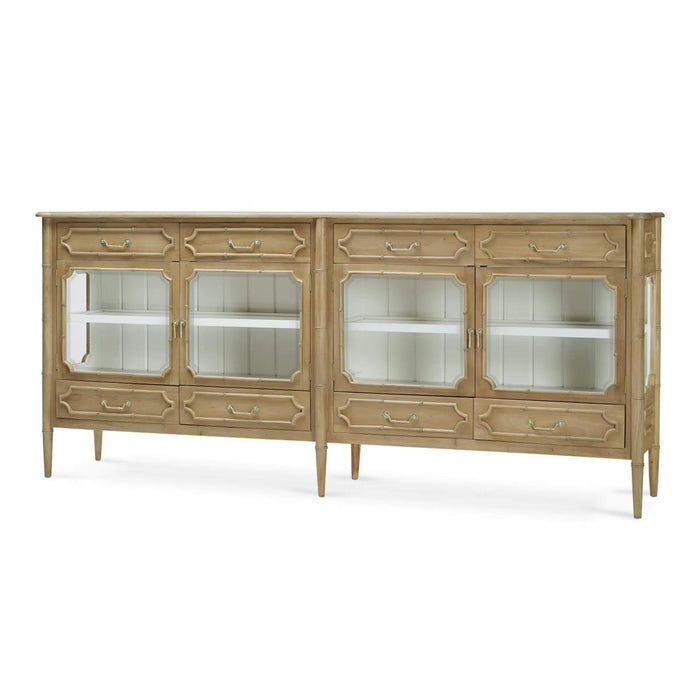 Bramble - Grosvenor Sideboard w/ Drawers in Fruitwood w/ True White Interior - 76747FRW-TRW---