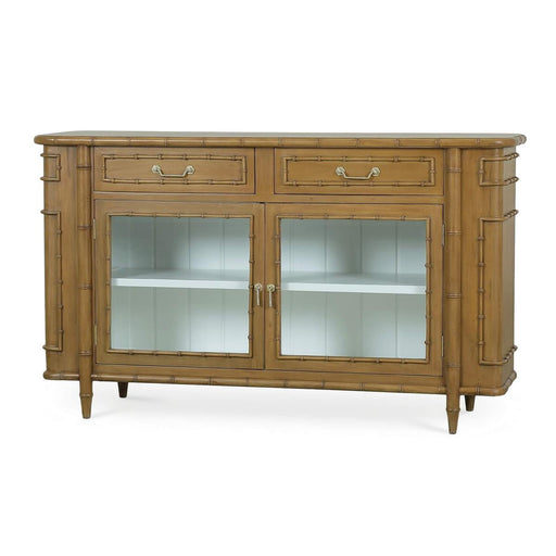 Bramble - Hurlingham 2 Door Cabinet in Antique French Oak w/ True White Interior - 76749AFD-TRW--- - GreatFurnitureDeal