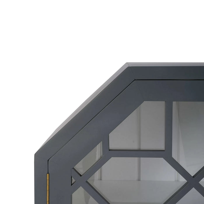 Bramble - Hampton Sideboard w/ Glass Doors - BR-76751 - GreatFurnitureDeal