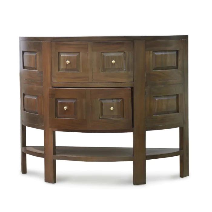 Bramble - Elmhurst Console in Straw Wash - 76762STW----- - GreatFurnitureDeal