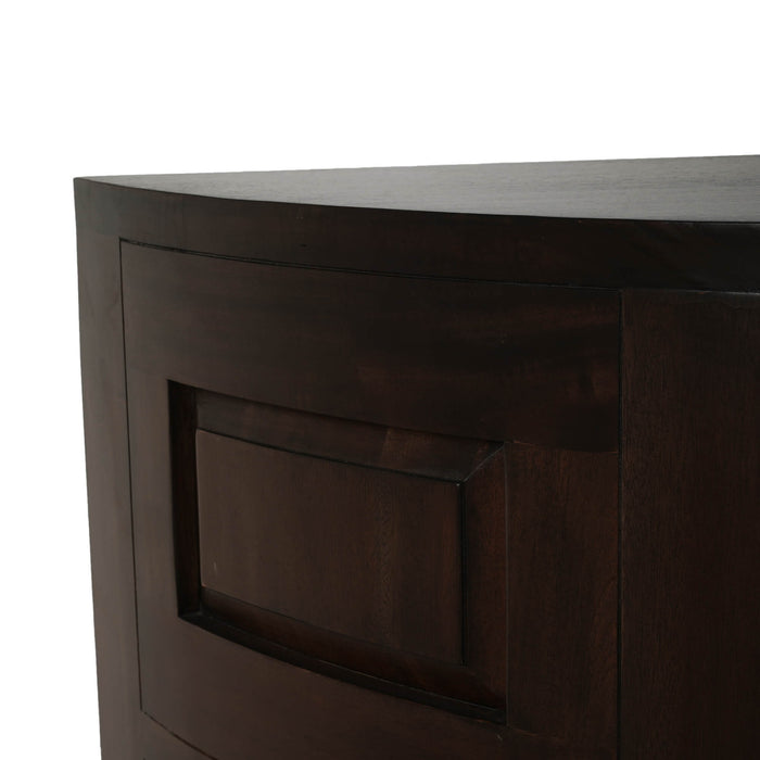 Bramble - Elmhurst Console Table in Dark Walnut - US-WS-76762WLT-----