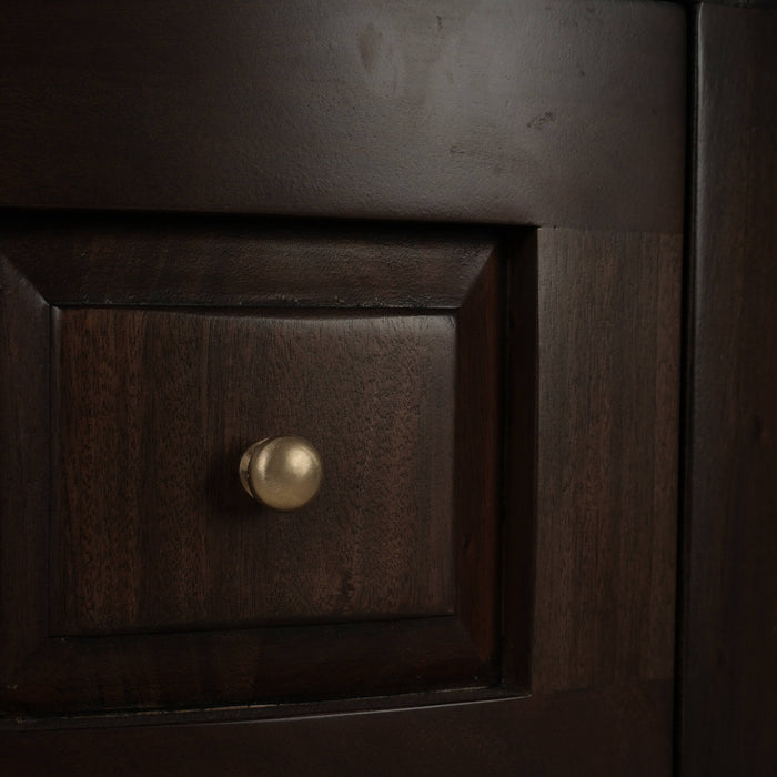 Bramble - Elmhurst Console Table in Dark Walnut - US-WS-76762WLT-----