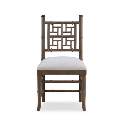 Bramble - Grosvenor Dining Chair in Straw Wash w/ Thames Natural Performance Fabric (Set of 2) - 76764STWSF247---- - GreatFurnitureDeal