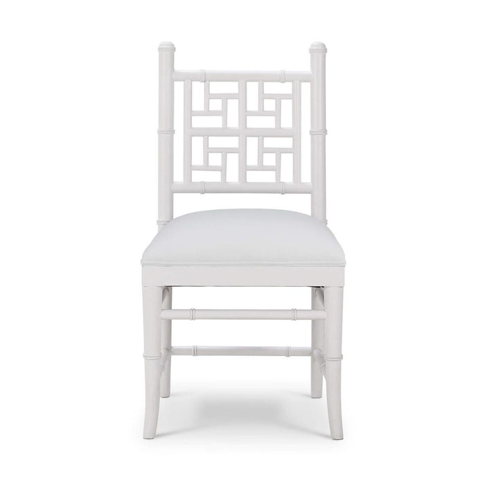 Bramble - Grosvenor Dining Chair in True White w/ Arctic White Performance Fabric (Set of 2) - 76764TRWSF204----