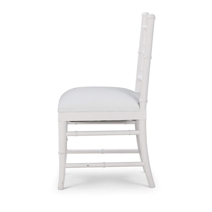 Bramble - Grosvenor Dining Chair in True White w/ Arctic White Performance Fabric (Set of 2) - 76764TRWSF204----