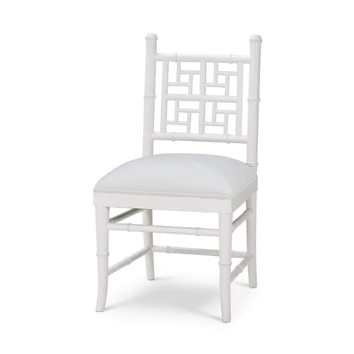Bramble - Grosvenor Dining Chair in True White w/ Arctic White Performance Fabric (Set of 2) - 76764TRWSF204---- - GreatFurnitureDeal