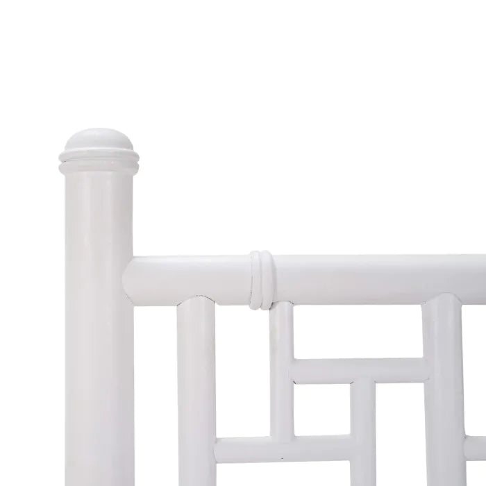 Bramble - Grosvenor Dining Chair in True White w/ Arctic White Performance Fabric - 76764TRWSF204---- - GreatFurnitureDeal