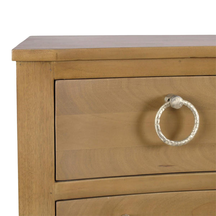 Bramble - Bow 12 Drawer Dresser in Antique French Oak - 76768AFD-----