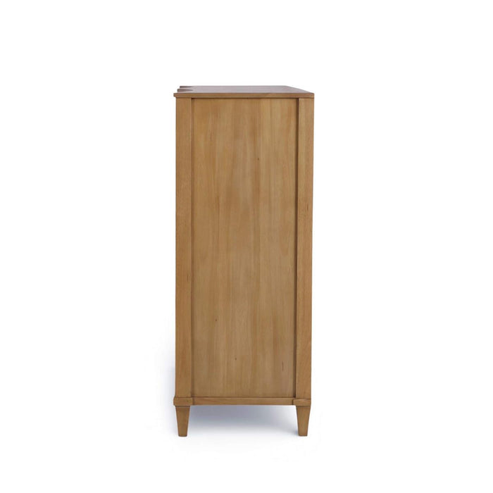 Bramble - Bow 12 Drawer Dresser in Antique French Oak - 76768AFD-----