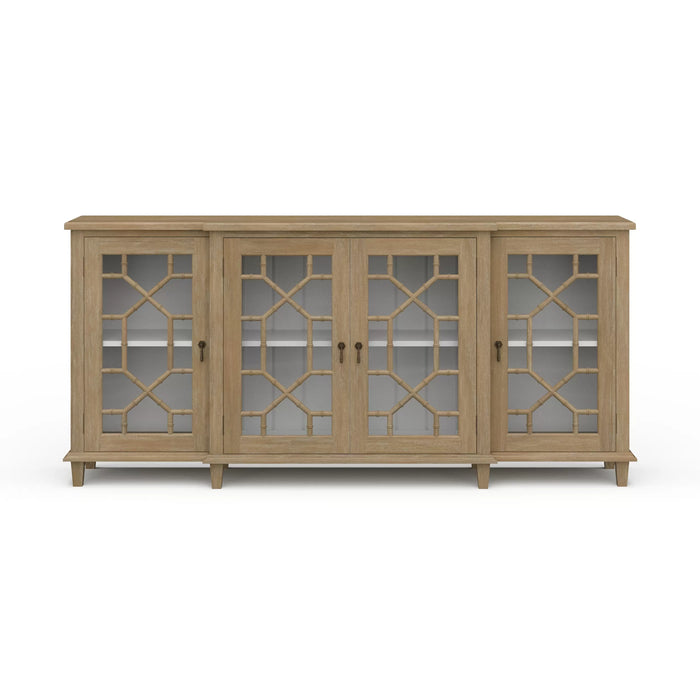 Bramble - Grosvenor Credenza w/ All Glass Door - BR-76769 - GreatFurnitureDeal