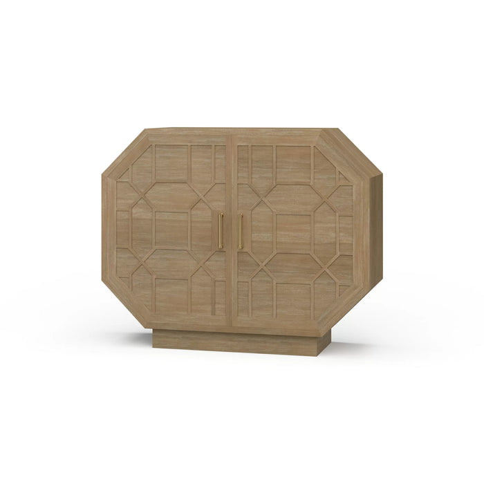 Bramble - Little Hampton Display Cabinet w/ Wooden Doors - BR-76776 - GreatFurnitureDeal