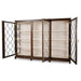 Bramble - Ceylon 3 Door Display Cabinet - BR-76780 - GreatFurnitureDeal