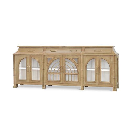 Bramble - Farringdon Orangery Credenza in Fruitwood w/ True White Interior - 76789FRW-TRW--- - GreatFurnitureDeal