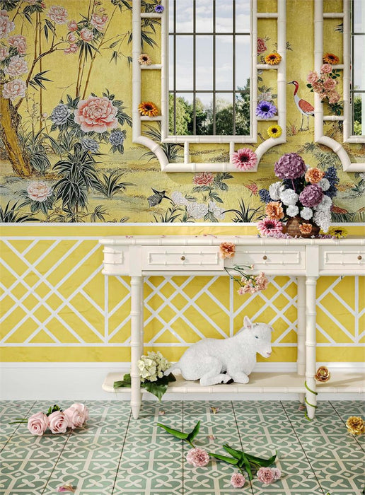 Bramble - Hurlingham Long Console in Putty - 76791PUT----NDT
