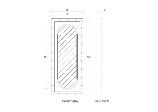 Bramble - Large Farringdon Mirror - BR-76794 - GreatFurnitureDeal